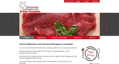 Desktop Screenshot of fleischerei-pfennigbauer.at